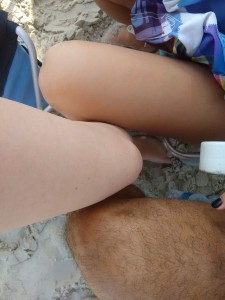 Can you guess which leg is mine?
