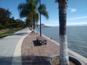 The malecon in Ajijic